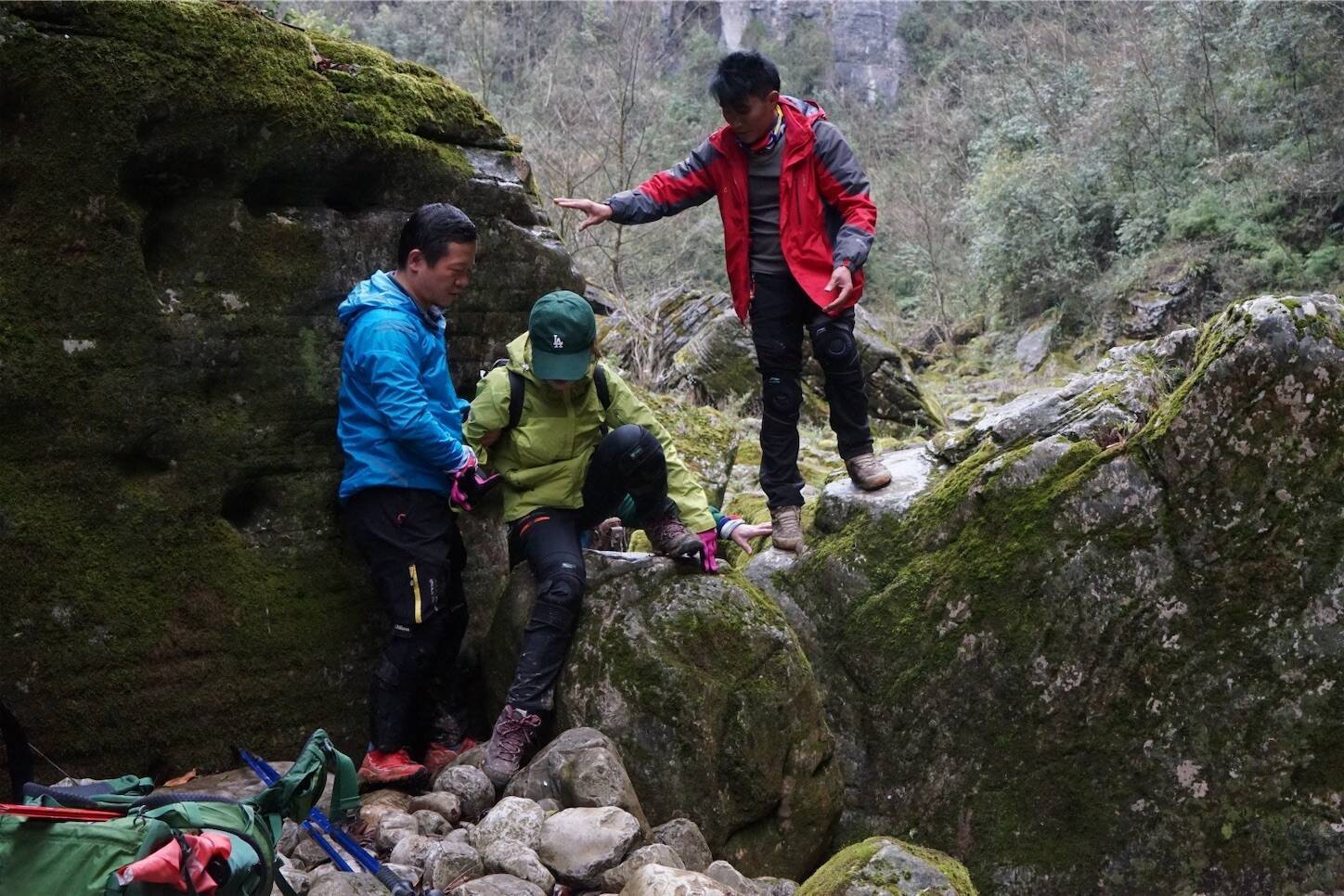 恩施，清江古河床