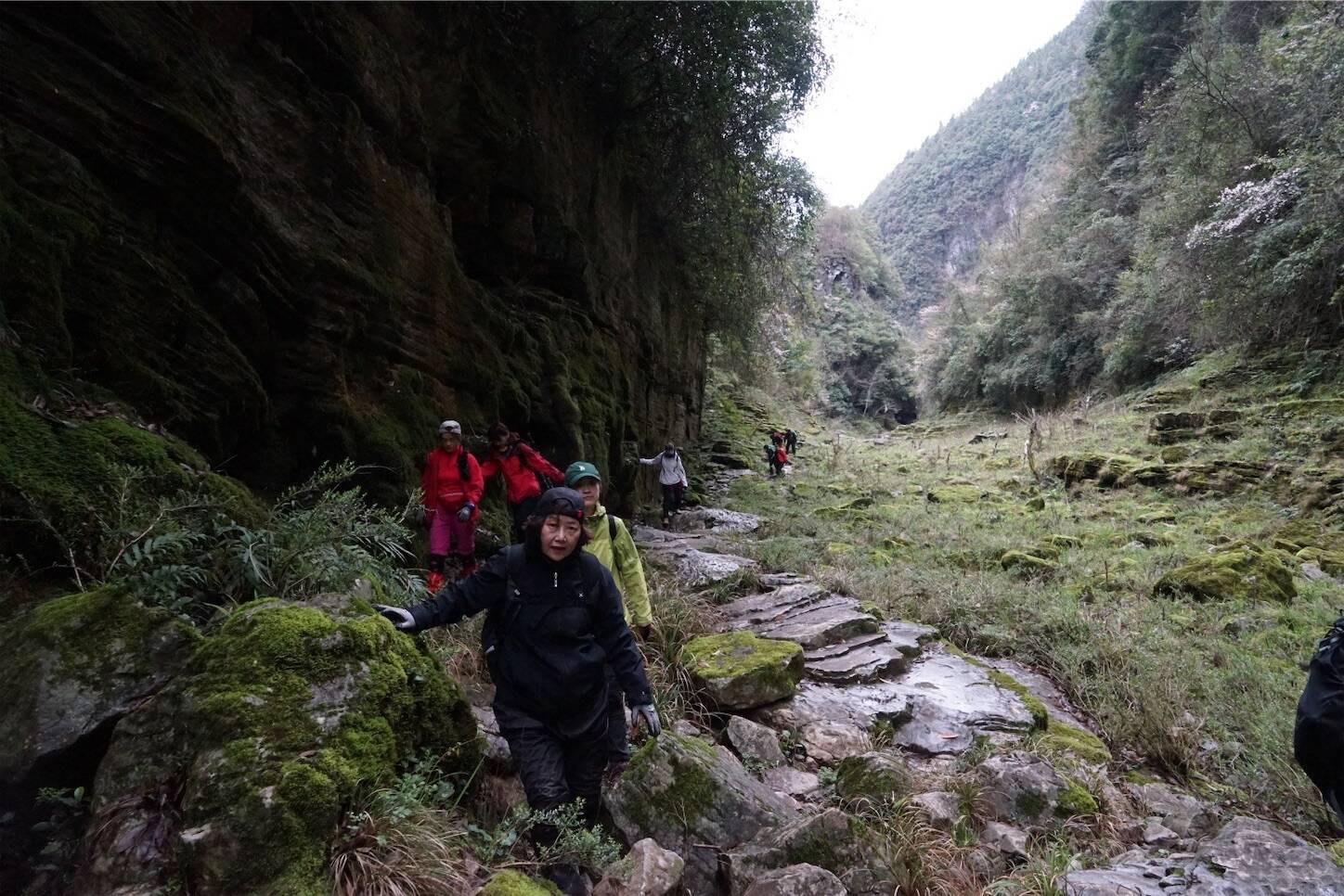 恩施，清江古河床