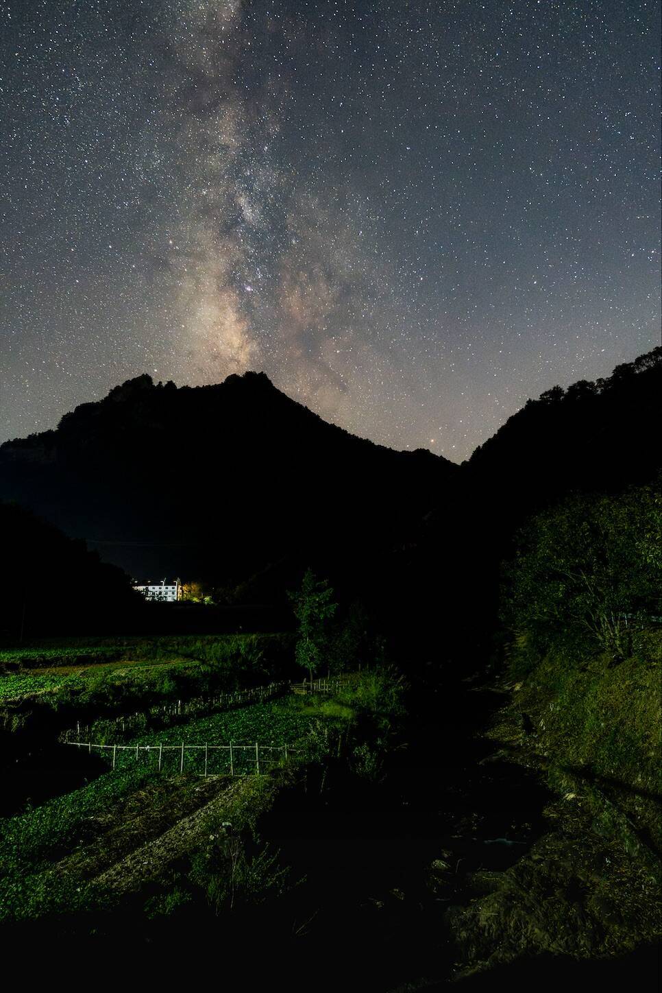 清凉峰 浙江省杭州市临安区,天の川 清凉峰 浙江省杭州市临安区,天の川