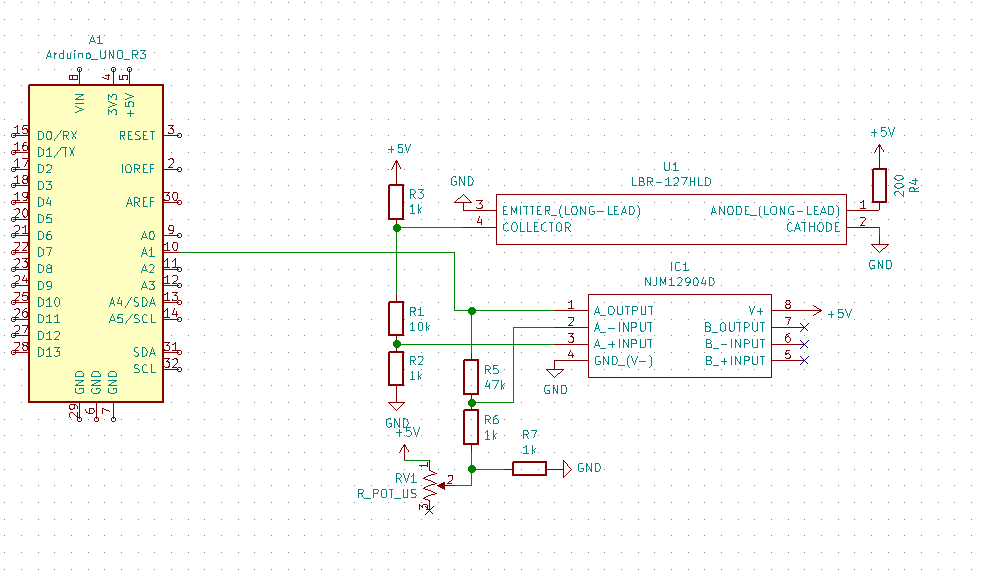 Arduinoを使ってフォトリフレクタ LBR-127HLDで脈拍を見てみた - shangtian’s blog