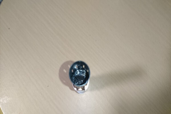 掃除前のアイコス