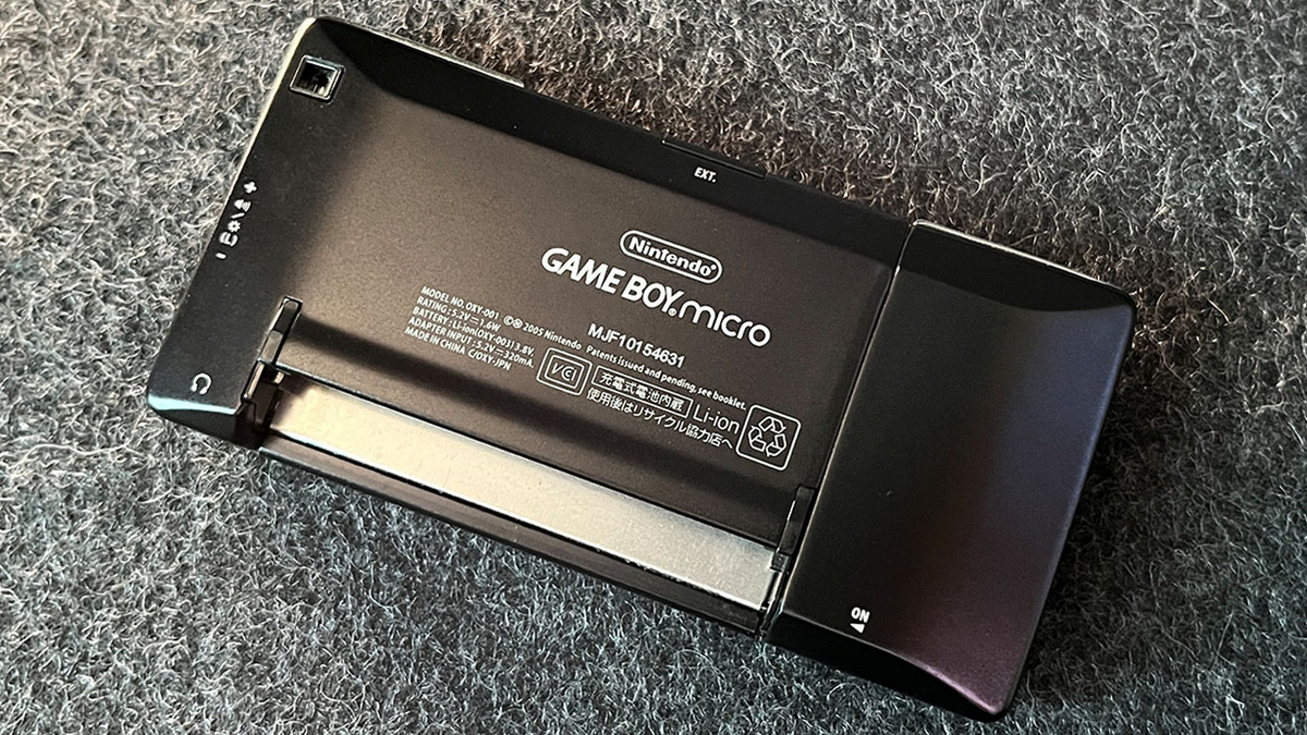 ゲームボーイミクロ Nintendo GAMEBOY micro ゲームボーイミクロ 黒 