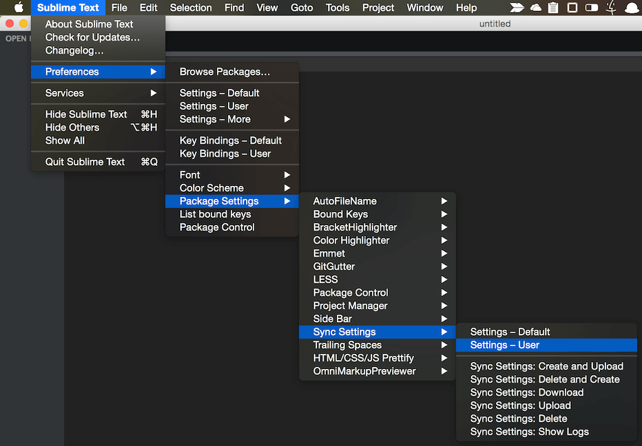 syncsettings