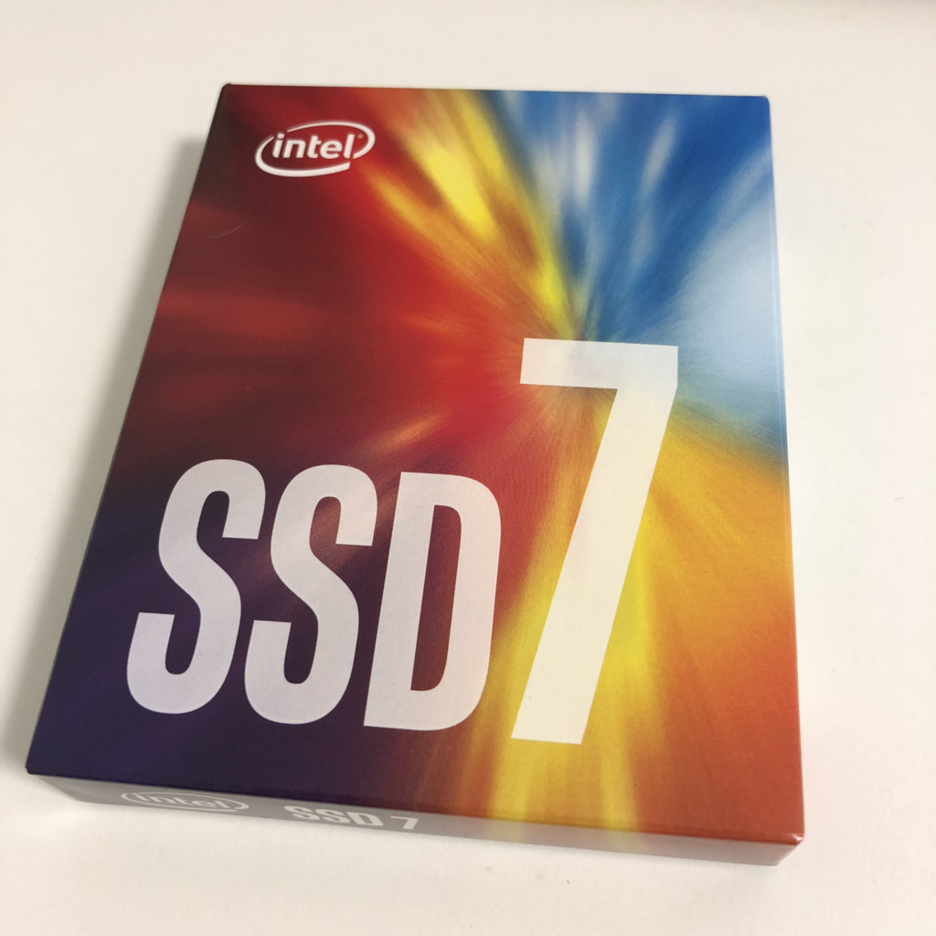 Intel SSD 760p 512GB を購入したので NUC に付けてみた - しばやん雑記