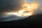 空が燃えている