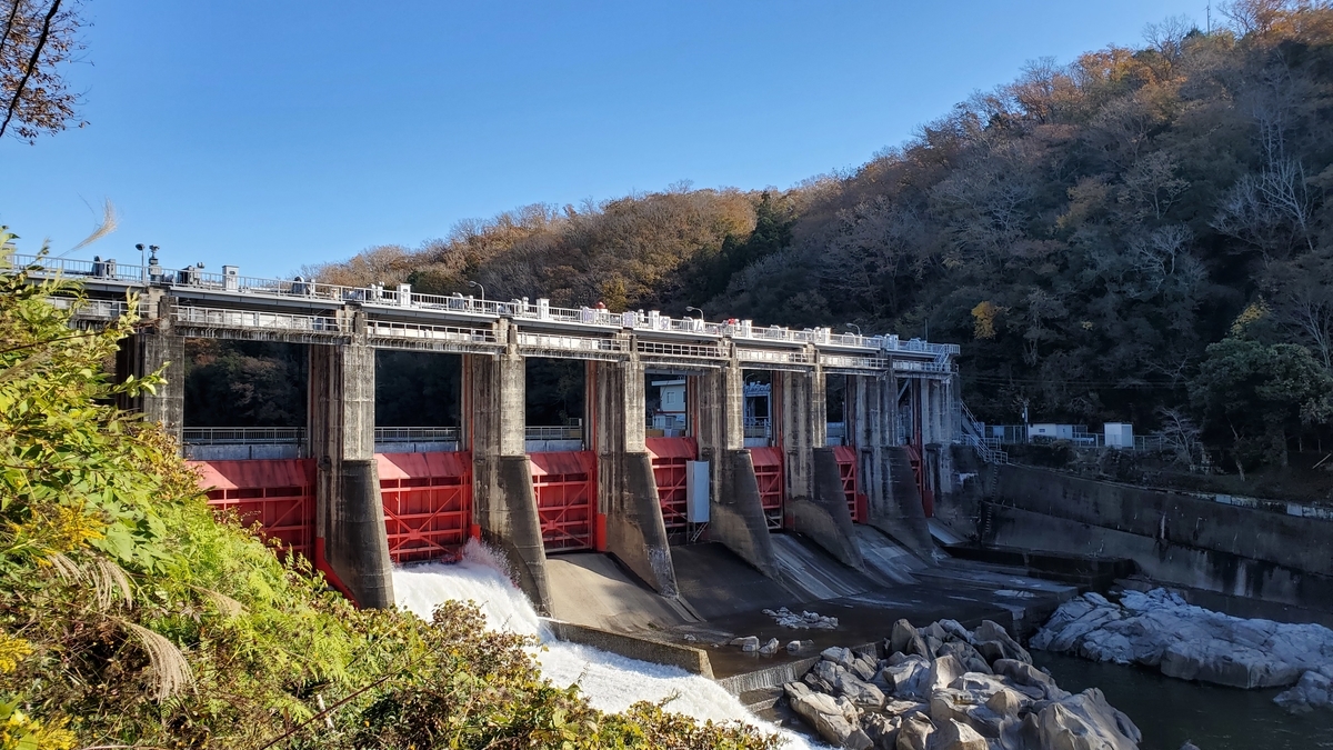 バイクでダム巡り】矢作川遡上ダム旅：本編（越戸ダム、阿摺ダム