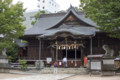 [長野県][松本市]四柱神社 拝殿