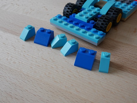 レゴ：F1の作り方 (オリジナル) LEGOクラシック10698だけで作っ