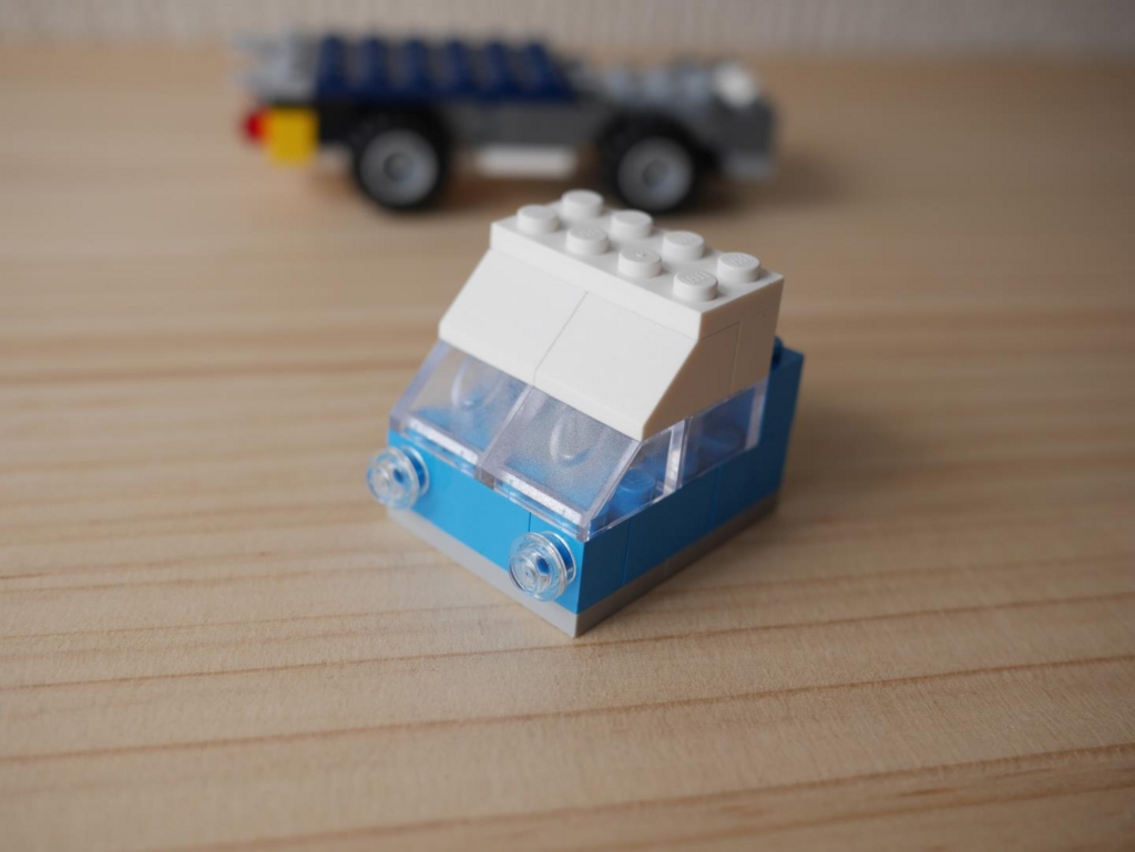 レゴ ミキサー車の作り方 オリジナル クラシックだけで作ったよ シドロモド記 レゴの作り方
