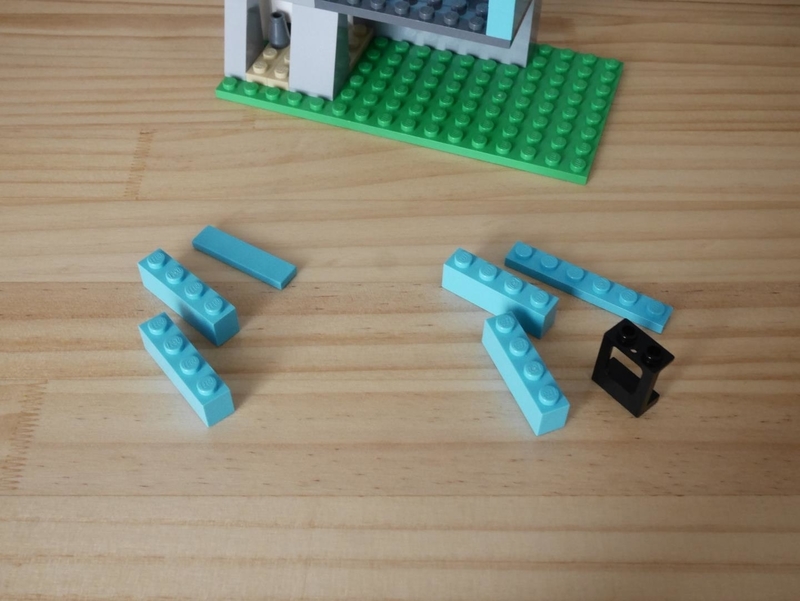 レゴ：家の作り方 LEGOクラシック10696だけで作ったよ（デザイナーズ 