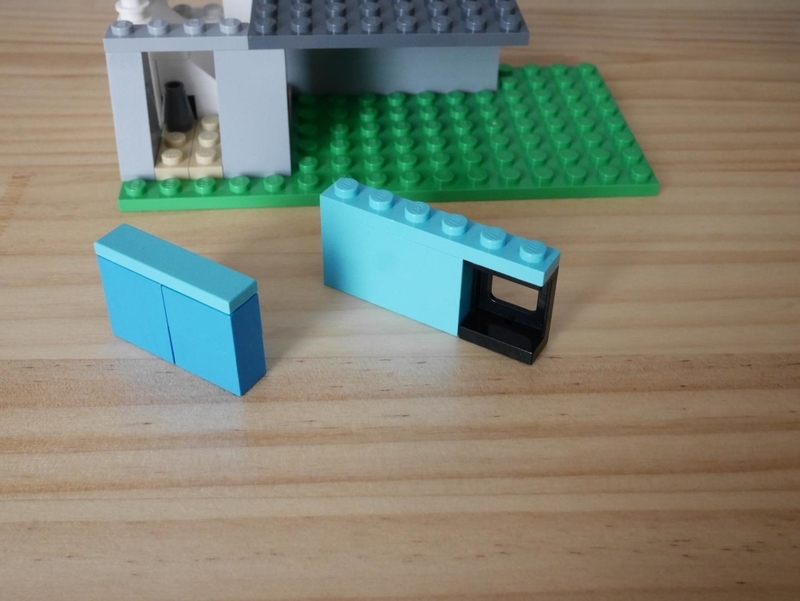 レゴ 家の作り方 Legoクラシックだけで作ったよ デザイナーズミニチュアハウス シドロモド記 レゴの作り方