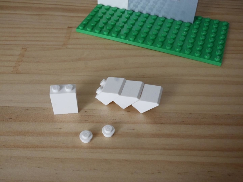 レゴ：家の作り方 LEGOクラシック10696だけで作ったよ（デザイナーズ 