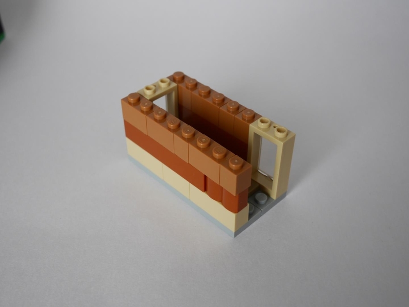 レゴ：家の作り方 LEGOクラシック10698だけで作ったよ (オリジナル説明 