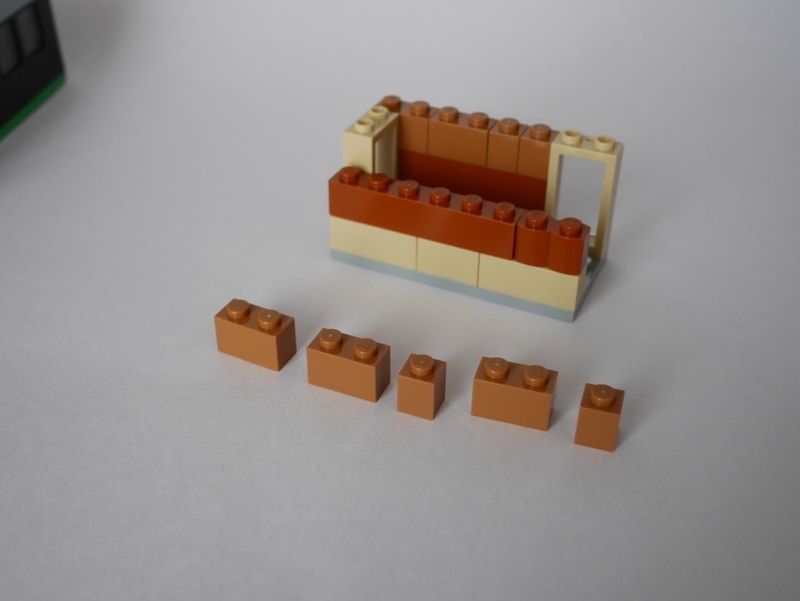 レゴ:家の作り方 LEGOクラシック10698だけで作ったよ (オリジナル説明