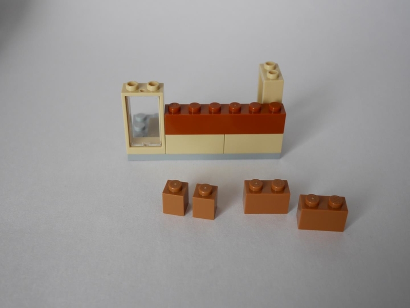 レゴ：家の作り方 LEGOクラシック10698だけで作ったよ (オリジナル説明 