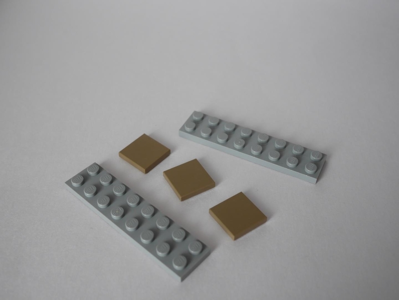 レゴ：家の作り方 LEGOクラシック10698だけで作ったよ (オリジナル説明 