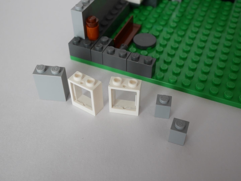 レゴ：家の作り方 LEGOクラシック10698だけで作ったよ (オリジナル説明 