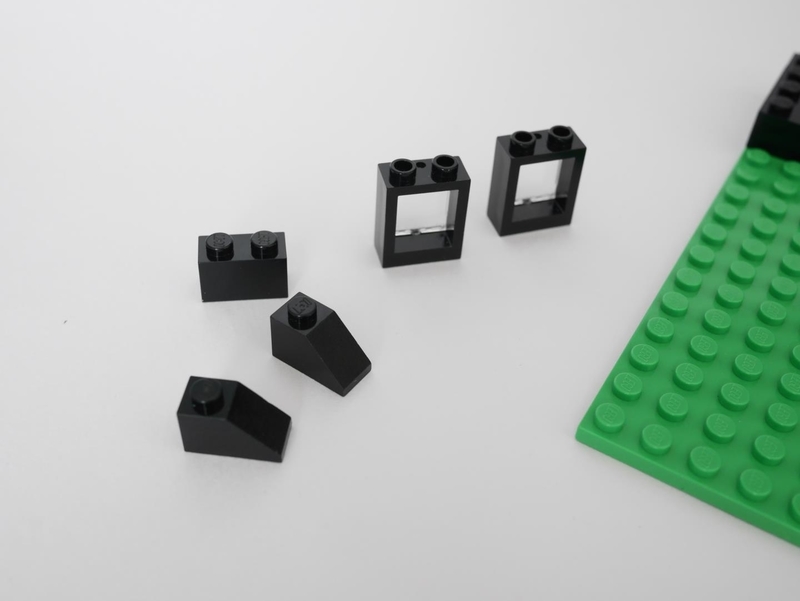 レゴ：家の作り方 LEGOクラシック10698だけで作ったよ (オリジナル説明 