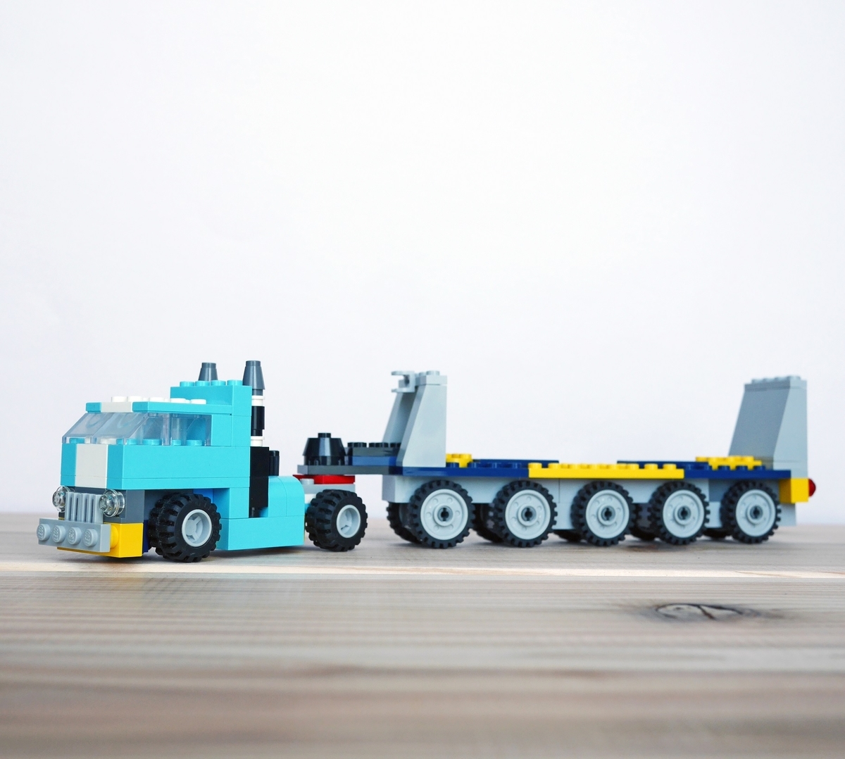 レゴ 超長いトレーラー トラックの作り方 Legoクラシックだけで作ったよ オリジナル シドロモド記 レゴの作り方