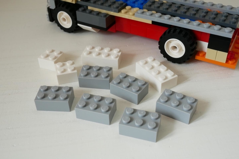 レゴ 大型トラック キャリアカー の作り方 Legoクラシックだけで作ったよ オリジナル シドロモド記 レゴの作り方