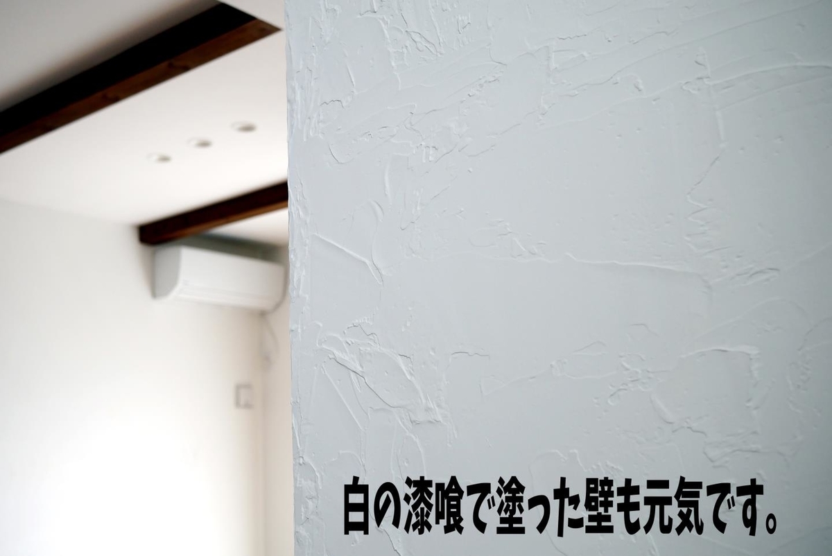 漆喰は塗ると後悔する 施工後2年目のリアルな経過報告 たてかすさんちのおうちごと