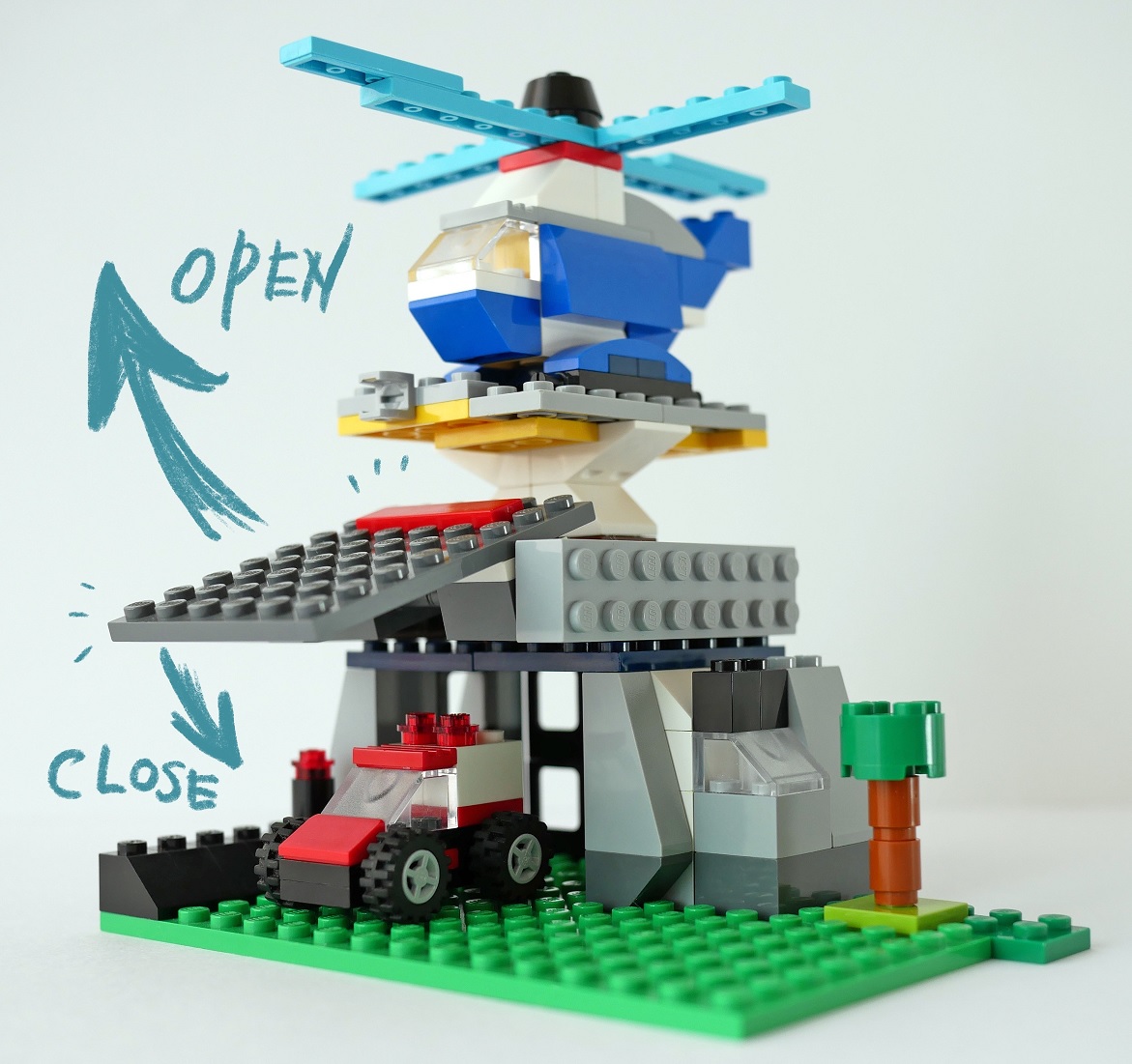 レゴ：救急車、防災ヘリコプター、病院の作り方 LEGOクラシック10696