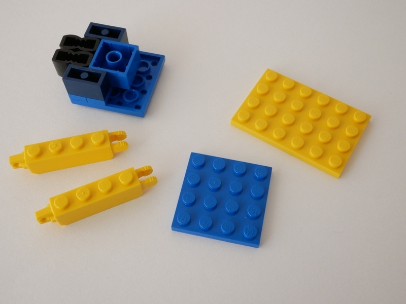 レゴ：ミニオンズ風キャラの作り方 LEGOクラシック10698だけで作ったよ