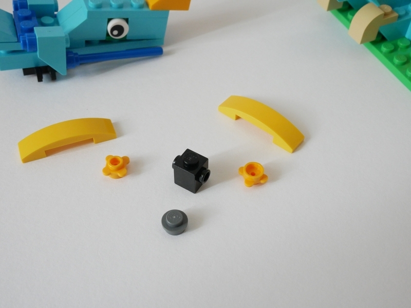 レゴ：ドラゴンの作り方 LEGOクラシック10698だけで作ったよ