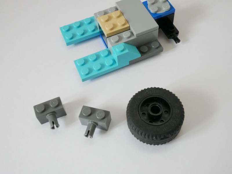 レゴ：アメリカン、バイクの作り方 LEGOクラシック10698だけで作ったよ