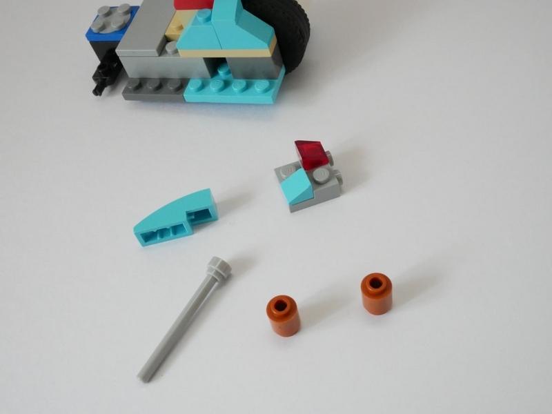 レゴ：アメリカン、バイクの作り方 LEGOクラシック10698だけで作ったよ