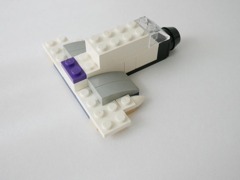 レゴ：スペースシャトルの作り方 LEGOクラシック10696だけで作ったよ