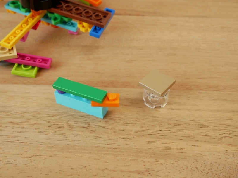 レゴ：観覧車の作り方（難） LEGOクラシック10698だけで作ったよ