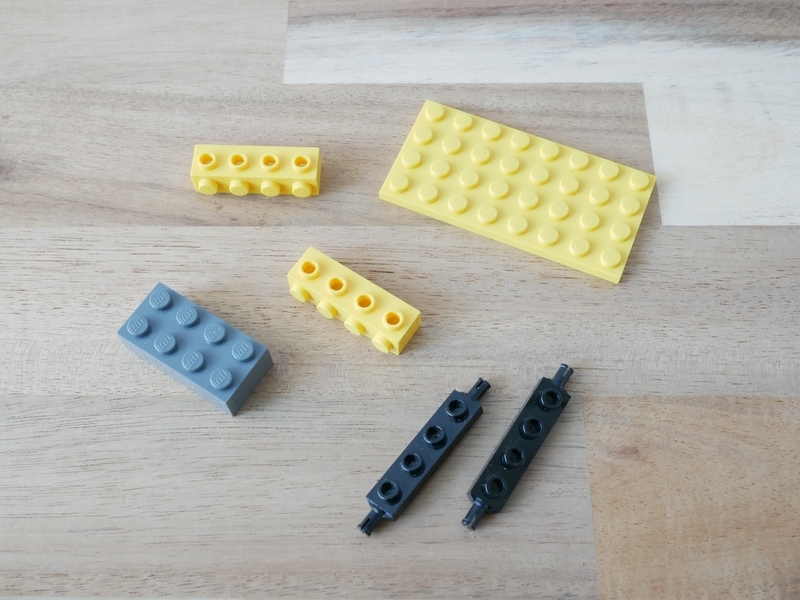 レゴ：ショベルカーの作り方 LEGOクラシック10696だけで作ったよ (説明