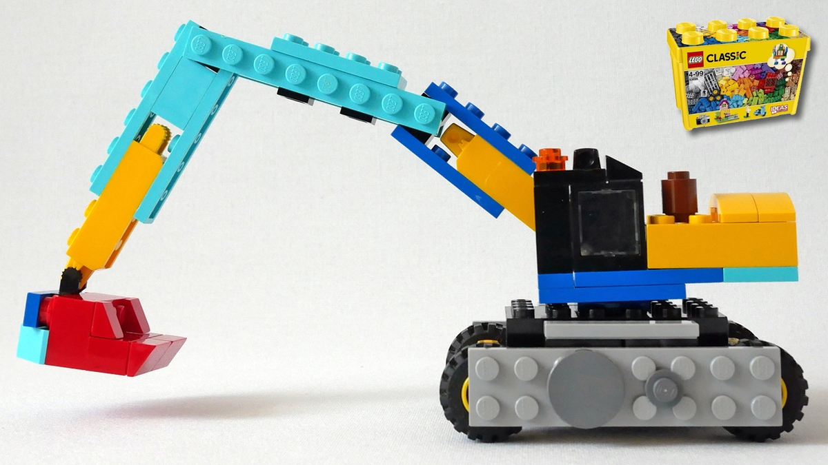 レゴクラッシック10698説明書、作り方、50種類以上の組み換えレシピの