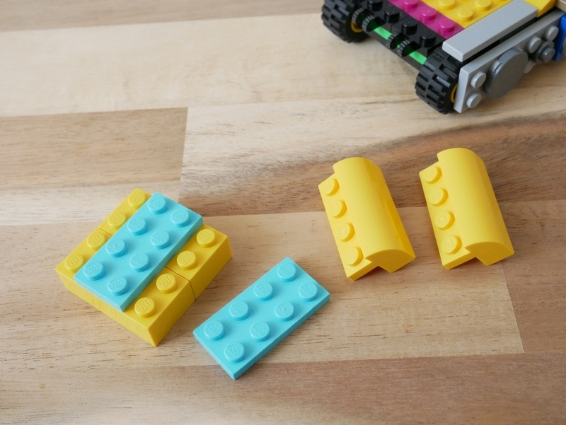 レゴ：ブルドーザーの作り方 LEGOクラシック10698だけで作ったよ