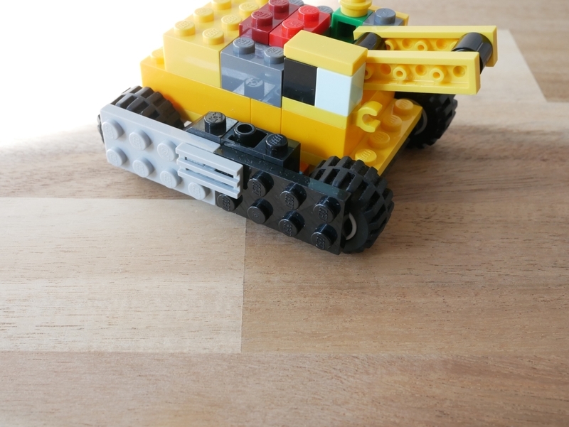 レゴ：ブルドーザー、トラックローダーの作り方 LEGOクラシック10696