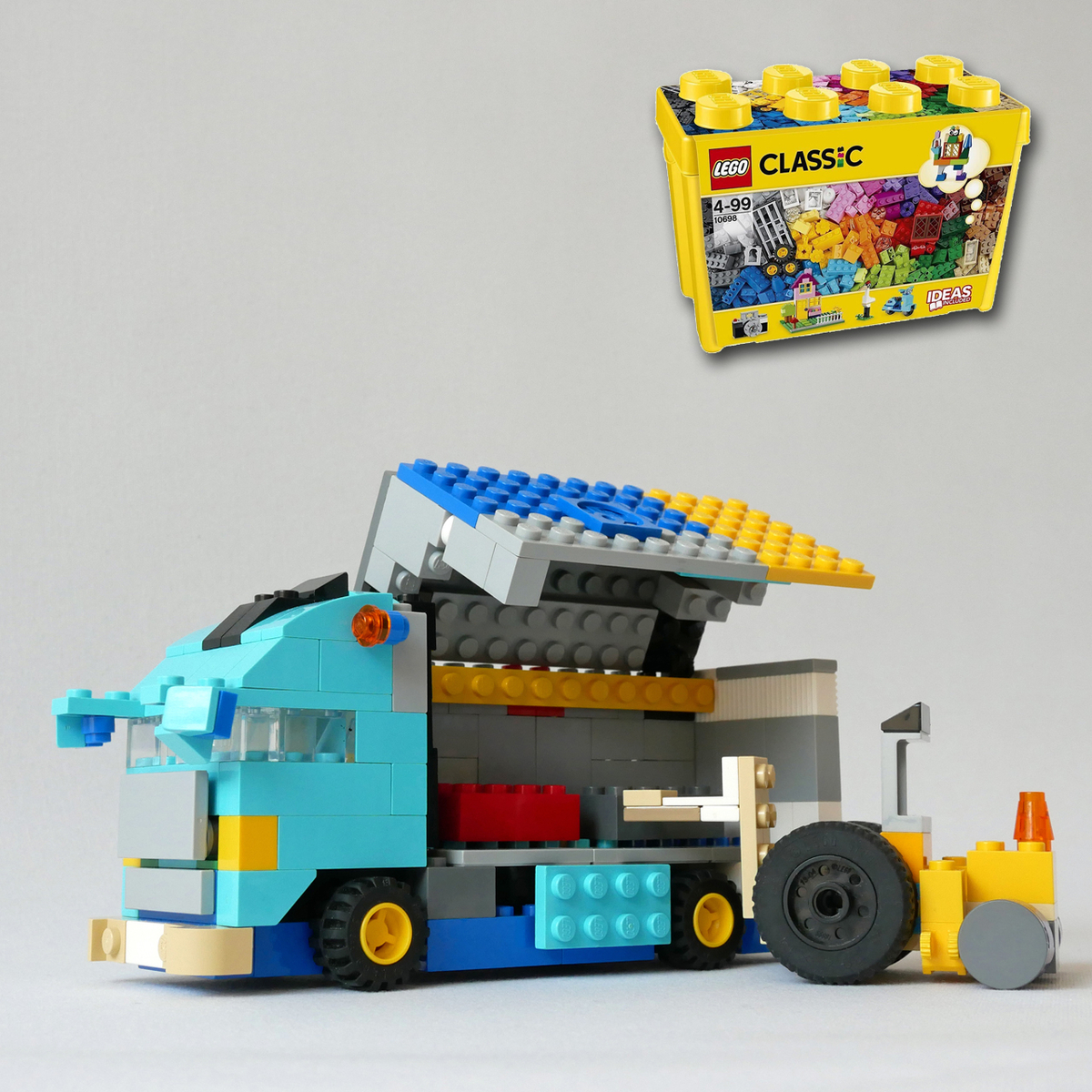 レゴ：ウイングボディトラックとフォークリフトセットの作り方 LEGO