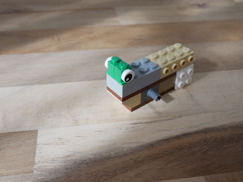 レゴ：ぞうの作り方 LEGOクラシック10698だけで作ったよ (オリジナル