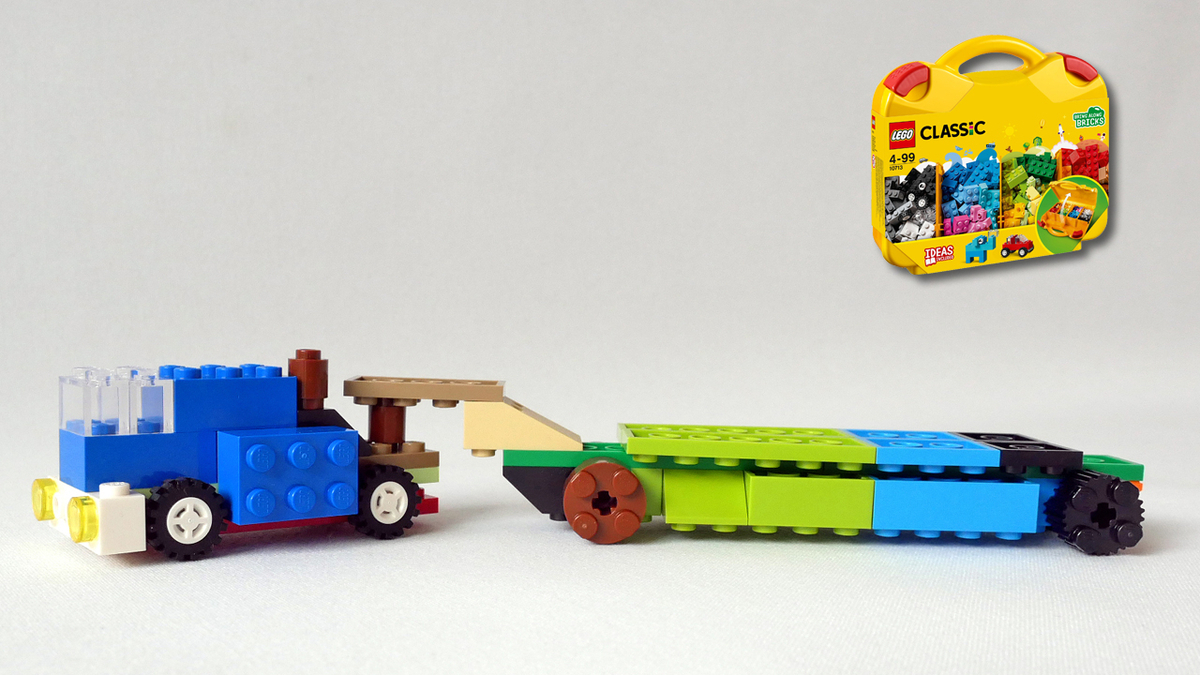 レゴ：トレーラートラックの作り方 LEGOクラシック10713だけで作ったよ 