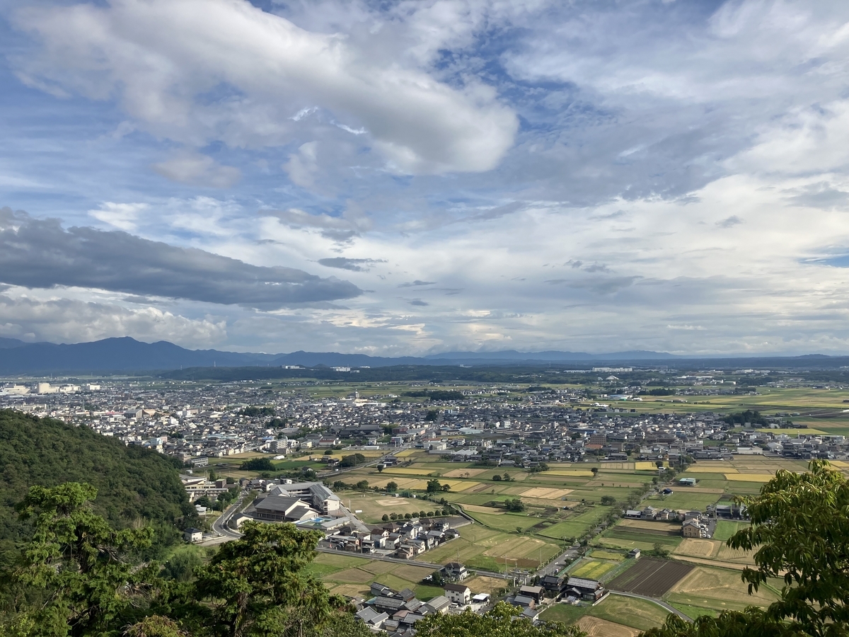 太郎坊からの眺め