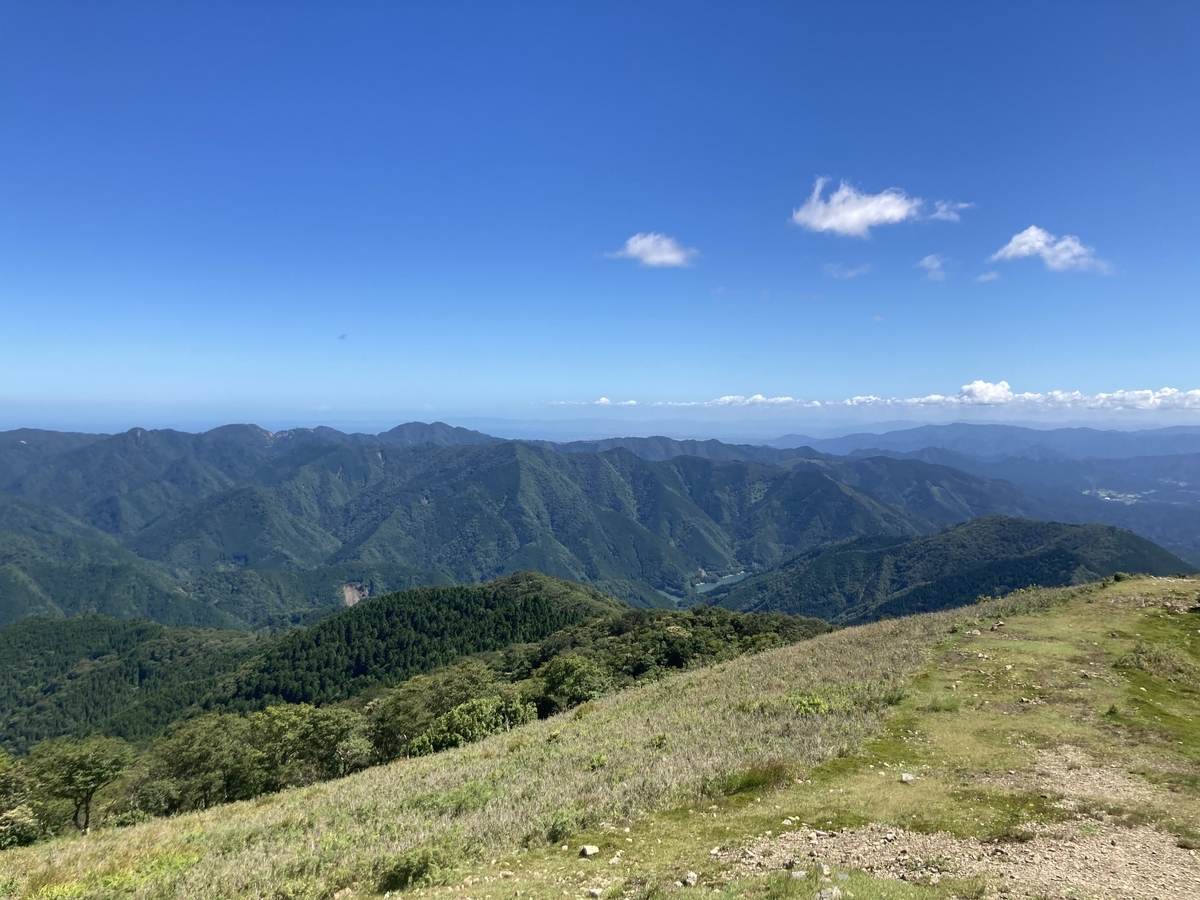 頂上からの景色