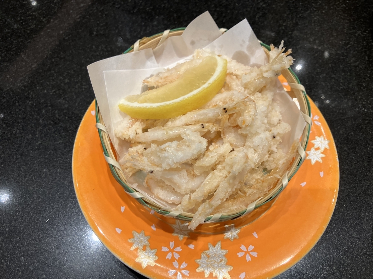 白エビのから揚げ
