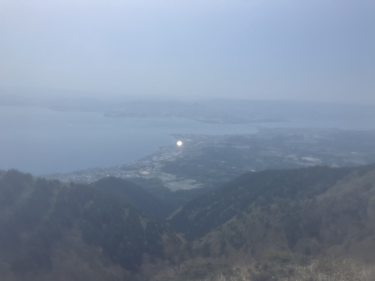 山頂付近