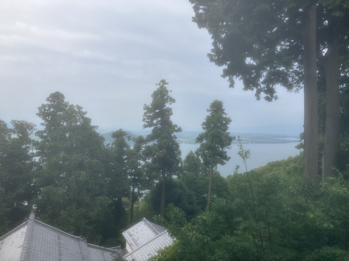 上からの景色