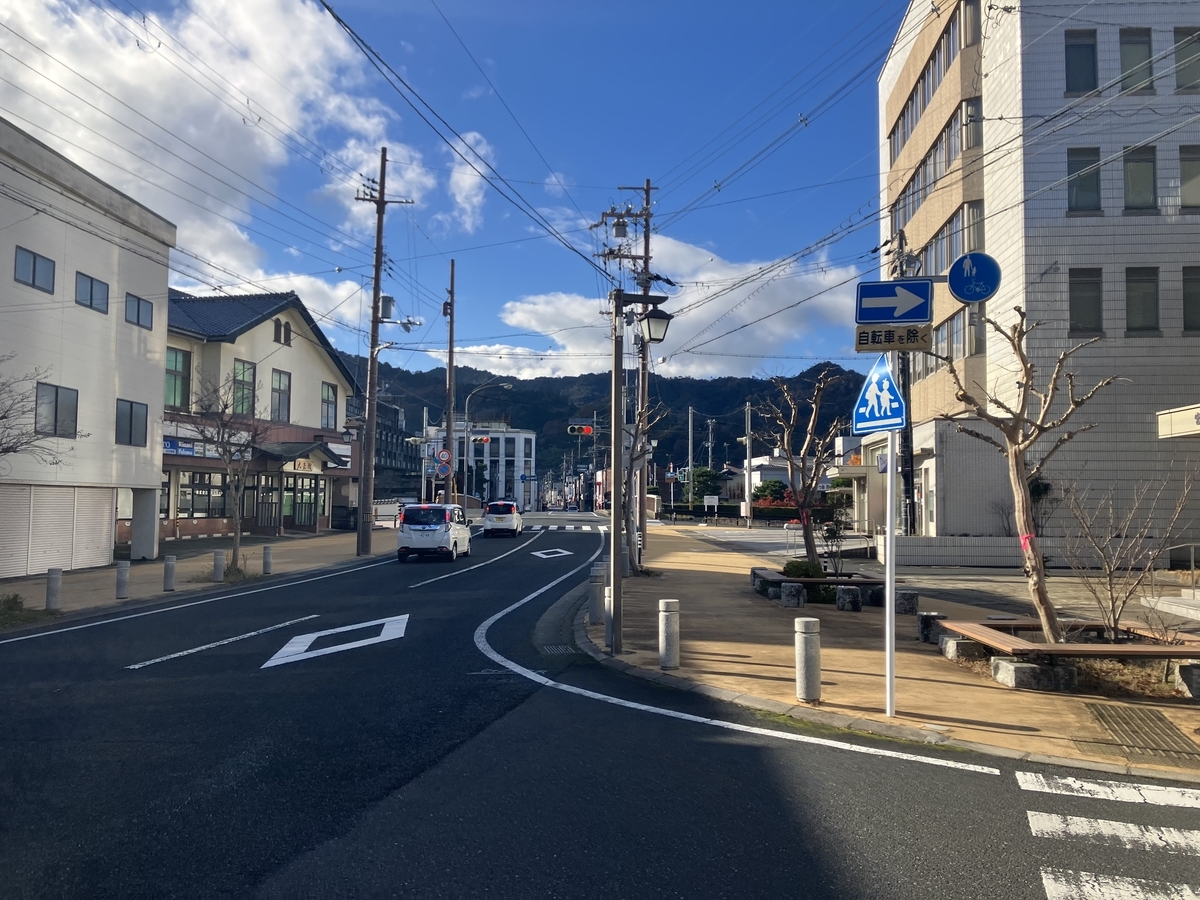 宮津駅ロータリー