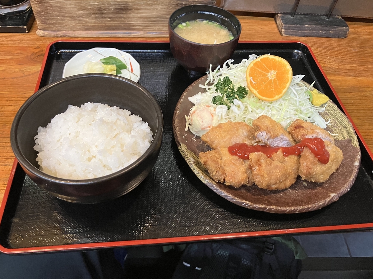 ヒレカツ定食