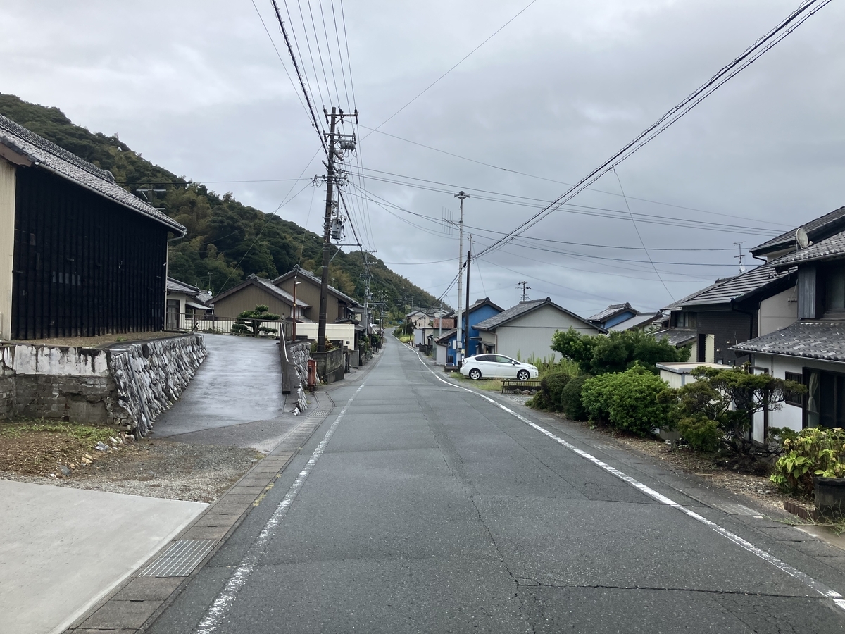 白須賀の街並み