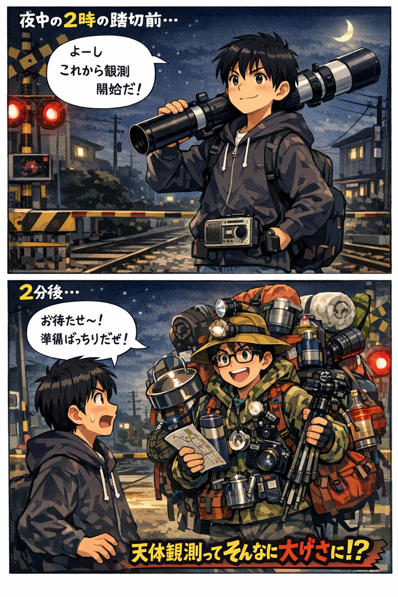 天体観測？