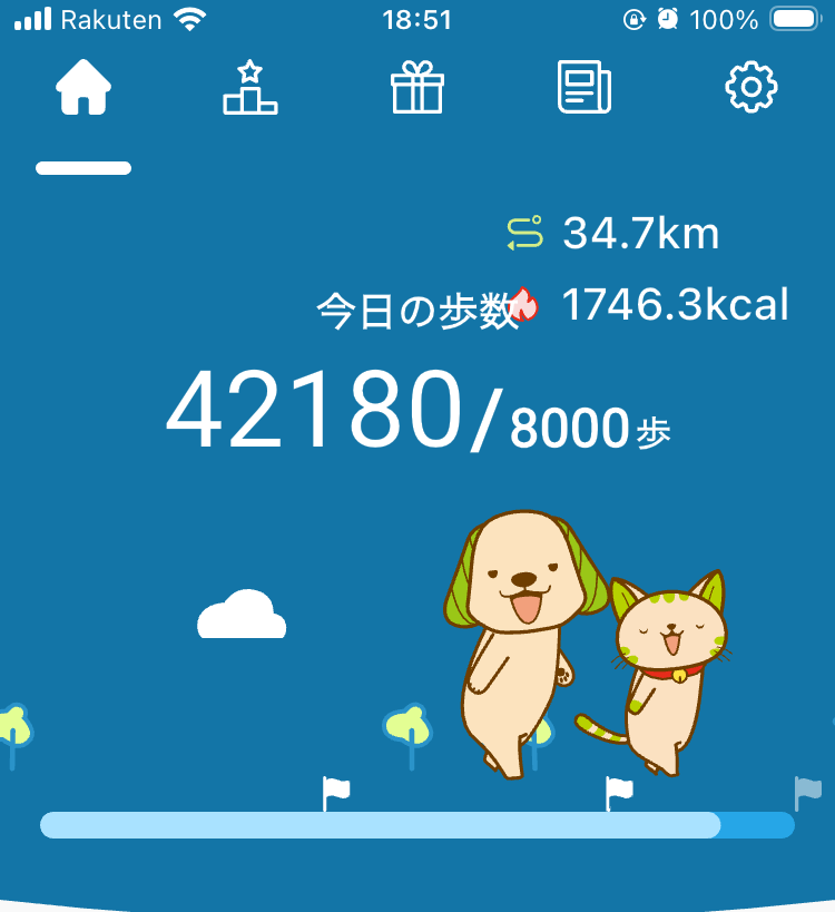 歩数