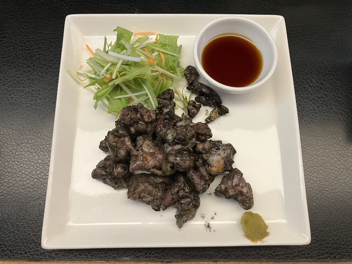 親鳥の炭火焼き